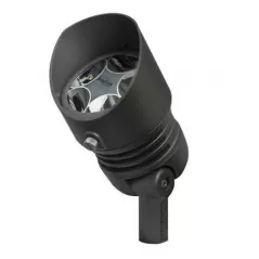 32.5 W 3000K Integrated LED Textured Black Die-Cast Aluminum Design Pro Series 35 Degrees Flood Beam Accent Light | KIC16007BKT30