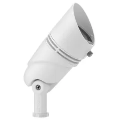 12 W 3000K Integrated LED White Aluminum 35 Degrees Flood Beam Large Adjustable Accent Light | KIC16019WHT30
