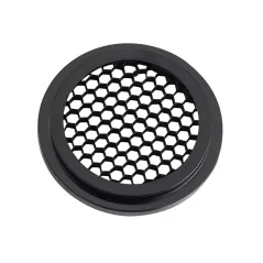 1-3/4" Black Aluminum For Landscape 12 V LED VLO Lights Small Hexcell Louver