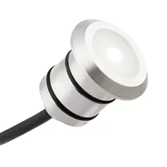 1-1/2" Frosted Tempered Glass For Landscape 12 V LED Lights Mini All-Purpose Recessed Lights Lens