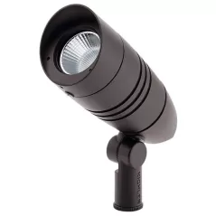 5.3 W 3000K Integrated LED Textured Architectural Bronze Aluminum 15 Degrees Beam Small Accent Light | KIC16209AZT30