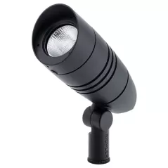 10 W 3000K Integrated LED Textured Black Aluminum 55 Degrees Beam Small Accent Light | KIC16214BKT30