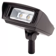 33.5 W 3000K Integrated LED Textured Architectural Bronze Aluminum 131 Degrees Beam Medium Flood Light | KIC16223AZT30