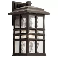 150 W E26 Medium A21 Incandescent Olde Bronze EPDM Wall Light | KIC49831OZ