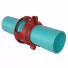 8" Pipe x Pipe Restraint 10 to 12 mil Epoxy Coated Ductile Iron LPP Series Joint Restraint | LEMLPP800