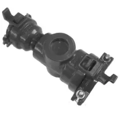 4" x 3" Bell End 10 to 12 mil Epoxy Coated Ductile Iron RF Series Self Restrained Reducer | LEMRF43R