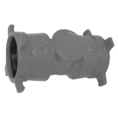4" Gasketed Bell End Epoxy Coated Ductile Iron SB Series Coupling | LEMSB44C