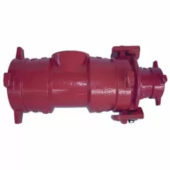 6" x 3" Bell End Red/Epoxy Coated Ductile Iron SB Series Concentric Reducer | LEMSB63R