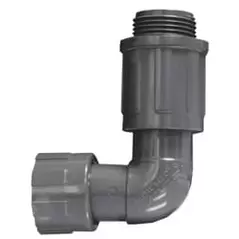 Gray PVC Elbow 1 in. Nut x Male Valve Connection | 1312010