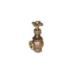 1-1/4" FIP Lead-Free Brass 200 psi 240LF Series Angle Globe Valve | MAT240T06LF