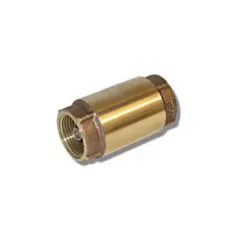 1-1/2" Threaded Lead-Free Brass 200 psi 525LF Series Spring Loaded Inline Check Valve | MAT525T07LF