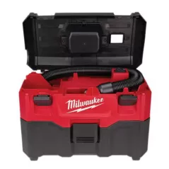 16.92" x 12.12" x 8.46" Plastic Black/Red Wet/Dry Vacuum Cleaner | MKE088020