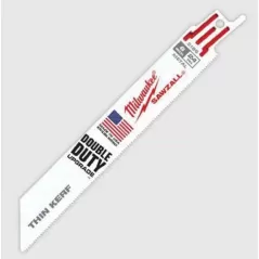 6" Bright Reciprocating Straight Back Thin Kerf For Reciprocating Saws Saw Blade | MKE48005186
