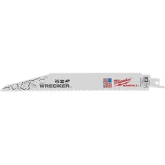 9" Bright Reciprocating Demolition Straight Back For Reciprocating Saws For Wood with Nails PVC and Plastic Saw Blade | MKE48005706