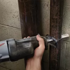 6" 14 Teeth Bright Reciprocating Demolition Straight Back For Reciprocating Saws Saw Blade | MKE48005782
