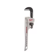 10" Aluminum Ergonomic For Turn Threaded Pipe and Pipe Fittings Pipe Wrench | MKE48227210