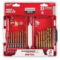 High Speed Steel 74-Piece Drill Bit Set | MKE48894631