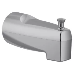 1/2" Slip 5-1/2" Metal Chrome Diverter Tub Spout | MON3931