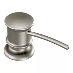 18 Ounce Spot-Resist Stainless Steel Metal Soap/Lotion Dispenser | MON3944SRS