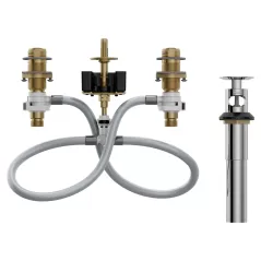 1/2" IPS Brass For Widespread Lavatory Faucets Rough-In Valve | MON69000