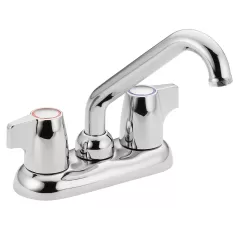 1/2" IPS 6-5/8" Metal Chrome 2-Handle Low Arc Laundry Faucet | MON74998