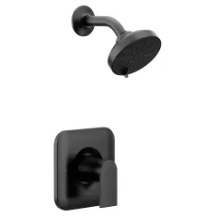 1/2" IPS Copper 4-1/2" Metal Matte Black Eco-Performance Shower Only Trim | MONT2472EPBL