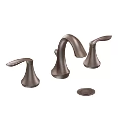 1/2" IPS 6" Metal Oil Rubbed Bronze 2-Handle High Arc Bathroom Faucet | MONT6420ORB