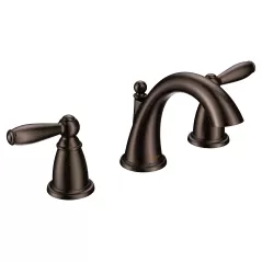 1/2" IPS 5" Metal Oil Rubbed Bronze 2-Handle High Arc Bathroom Faucet | MONT6620ORB