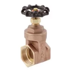 4" Threaded 5" Brass 200 psi 514T Series Gate Valve | MAT514T11