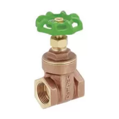 2" Threaded 3.53" Lead-Free Brass 200 psi 514T Series Gate Valve | MAT514T08LF