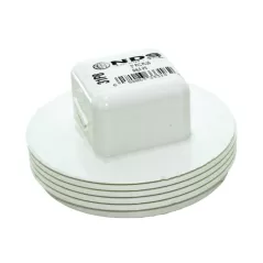 Sewer Plug, 3" MPT PVC P Series SDR-35 Solvent Weld