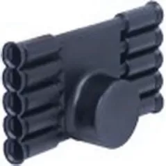 6" HDPE Horizontal/Vertical Snap and Lock Inline Side Outlet | MUT06003SO