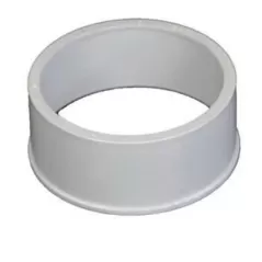 3" DWV SPT x S&D Hub White PVC DWV to Sewer and Drain Solvent Weld Adapter Bushing | NDP2P41