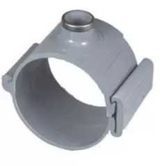 Gray PVC Saddle 4 in. x 2 in. FPT | 444020