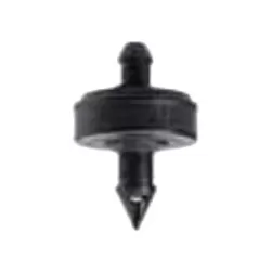 0.16 to 0.17" x 0.16" Self-Piercing Barb 1 gph Black Point Source Pressure Compensating Emitter | NEESPCV10100