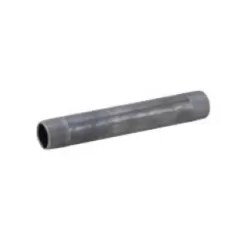 1/2" x 5" MNPT Black Steel Schedule 40 Pipe Nipple | NPB005X05