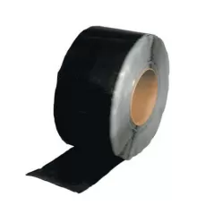 100" x 6" EPDM Black Peel and Stick Roll Cured Cover Strip | PNXCCOVERSTRIP