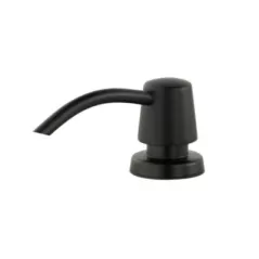 14-19/32" Matte Black Metal Lita Series Soap/Lotion Dispenser | PPF920124B