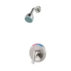 1/2" NPSM 2-19/32" Zinc Brushed Nickel Standard 1-Handle Pfirst Series Shower Only Trim | PPFLG89020K