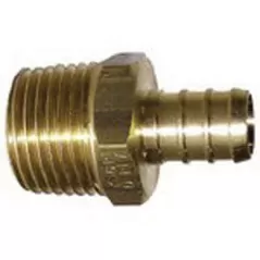 1" PEX x MIP Lead-Free Bronze Adapter | PXFMA010BZ