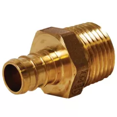 2" PEX x MNPT Lead-Free Brass Adapter | PXFMA020B