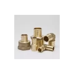 1" x 3/4" PEX x MIPT Lead-Free Brass Adapter | PXFMA131B