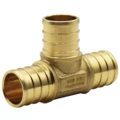 1-1/2" x 1-1/2" x 1" PEX Lead-Free Brass Tee | PXFT211B