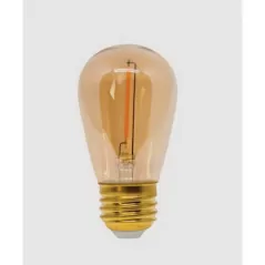 S14 COB Classic Filament LED Lamp | PATPPLEDS14WWAMB