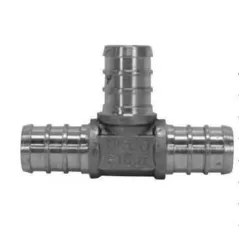 3/4" PEX Lead-Free Brass Insert Tee | PXFT007B