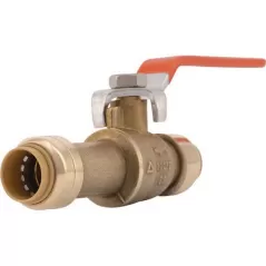 1" Slip DZR Lead-Free Forged Brass Ball Valve | SHBBV010