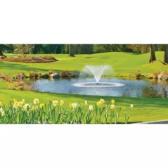 1 Gallon Liquid Blue 1 Acre Coverage Pond Dye | SSCAQUABLUESEL