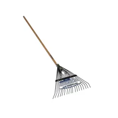 Steel 54" Hardwood Handle 18 Tines Spring Brace Rake | STR40932
