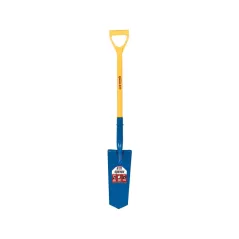 14" Blade 28" Fiberglass Core Handle Drain Spade | STR49667