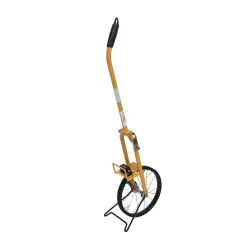 Steel Hanging Tip/Foldable Handle Professional Grade Measuring Wheel | STR85713